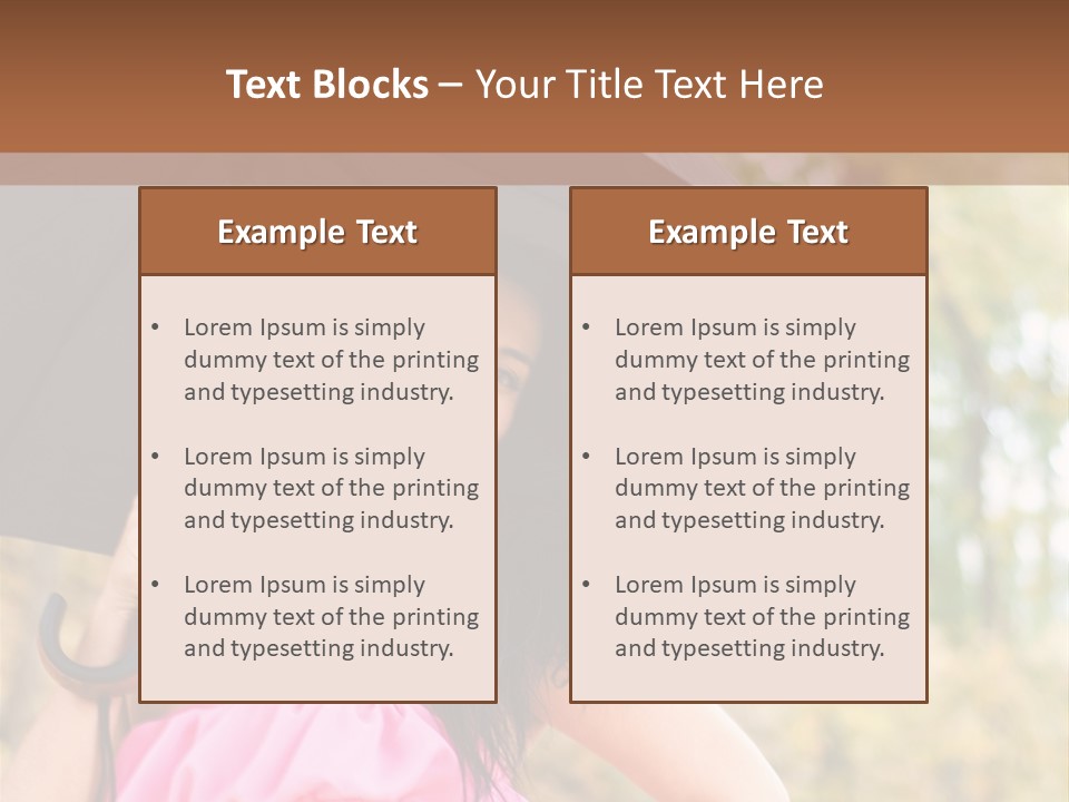 Model Pink Attractive PowerPoint Template