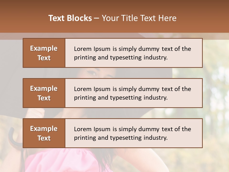 Model Pink Attractive PowerPoint Template