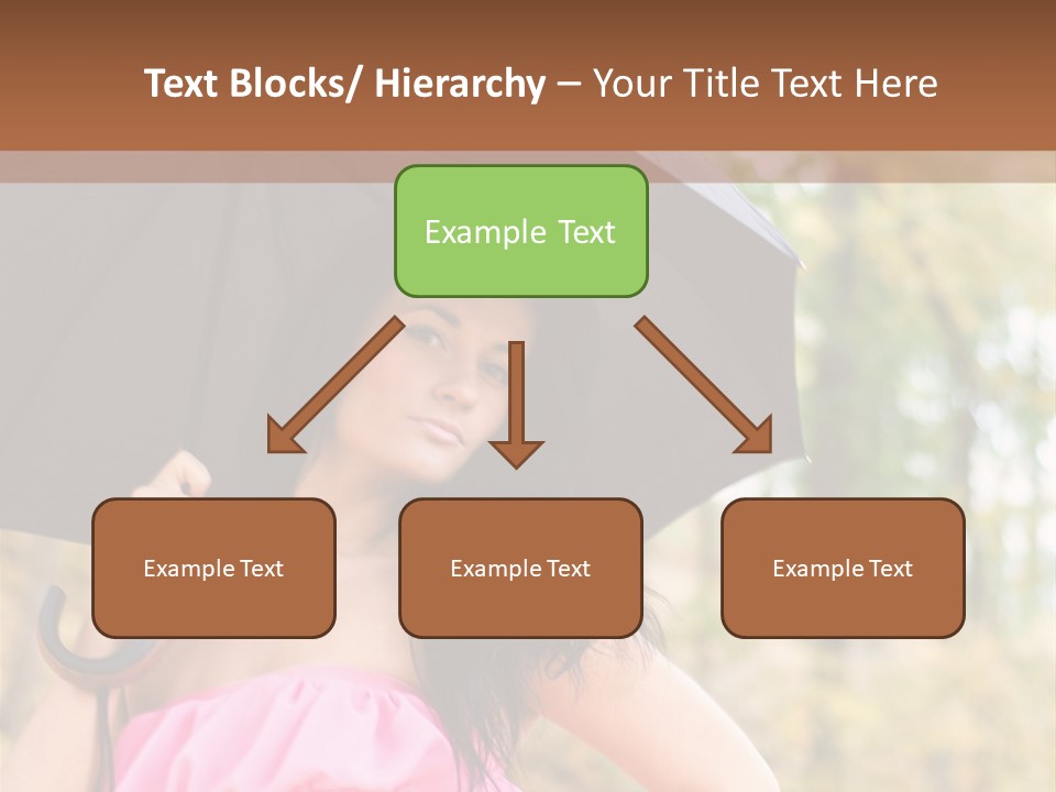 Model Pink Attractive PowerPoint Template