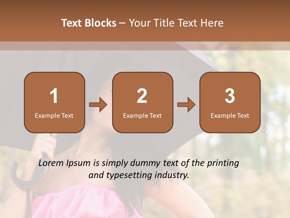 Model Pink Attractive PowerPoint Template