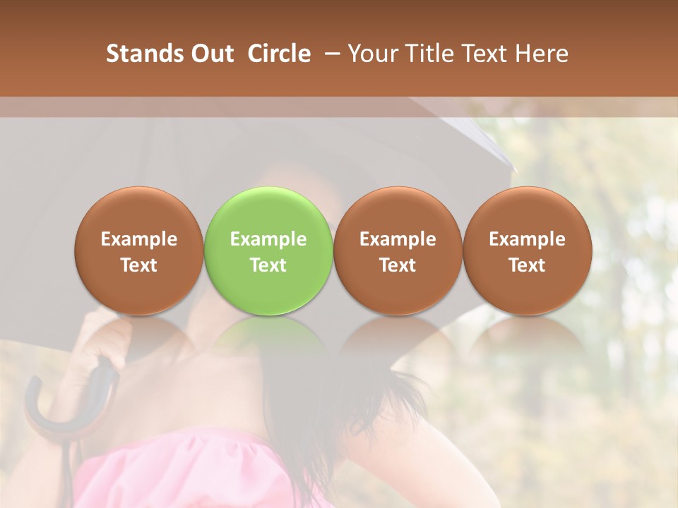 Model Pink Attractive PowerPoint Template