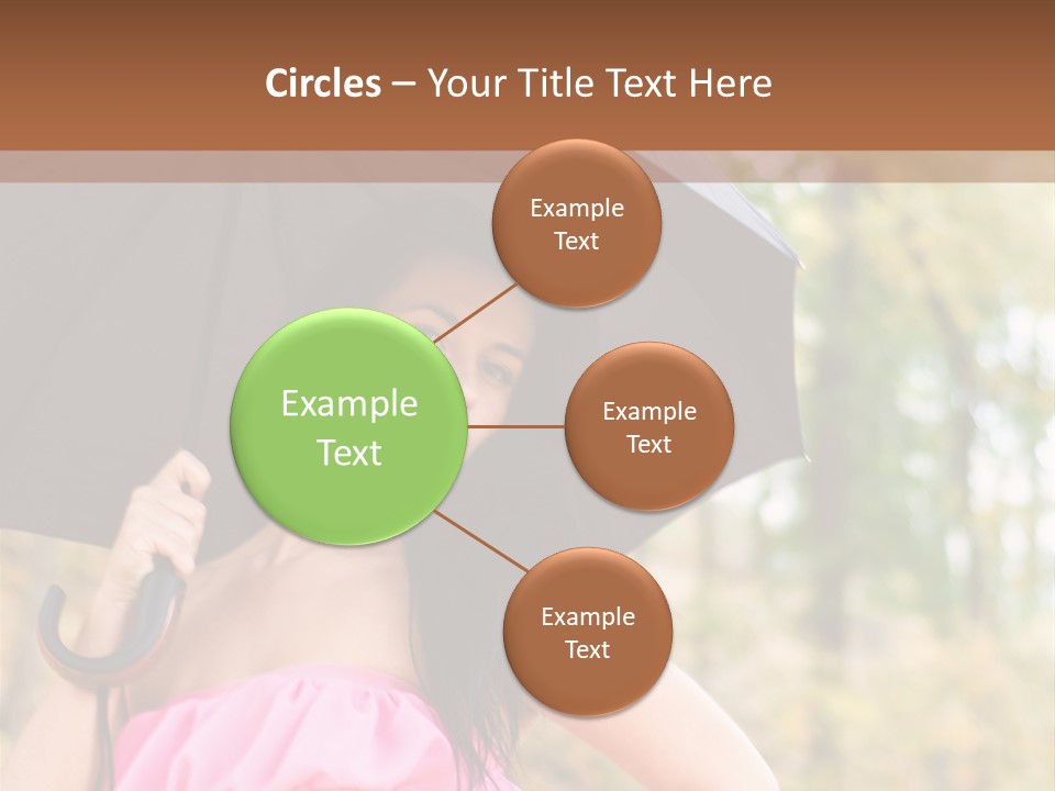 Model Pink Attractive PowerPoint Template