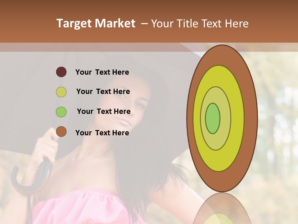 Model Pink Attractive PowerPoint Template