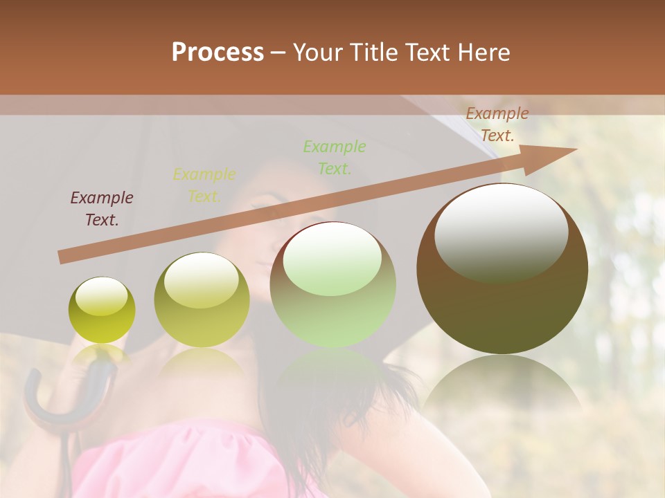 Model Pink Attractive PowerPoint Template