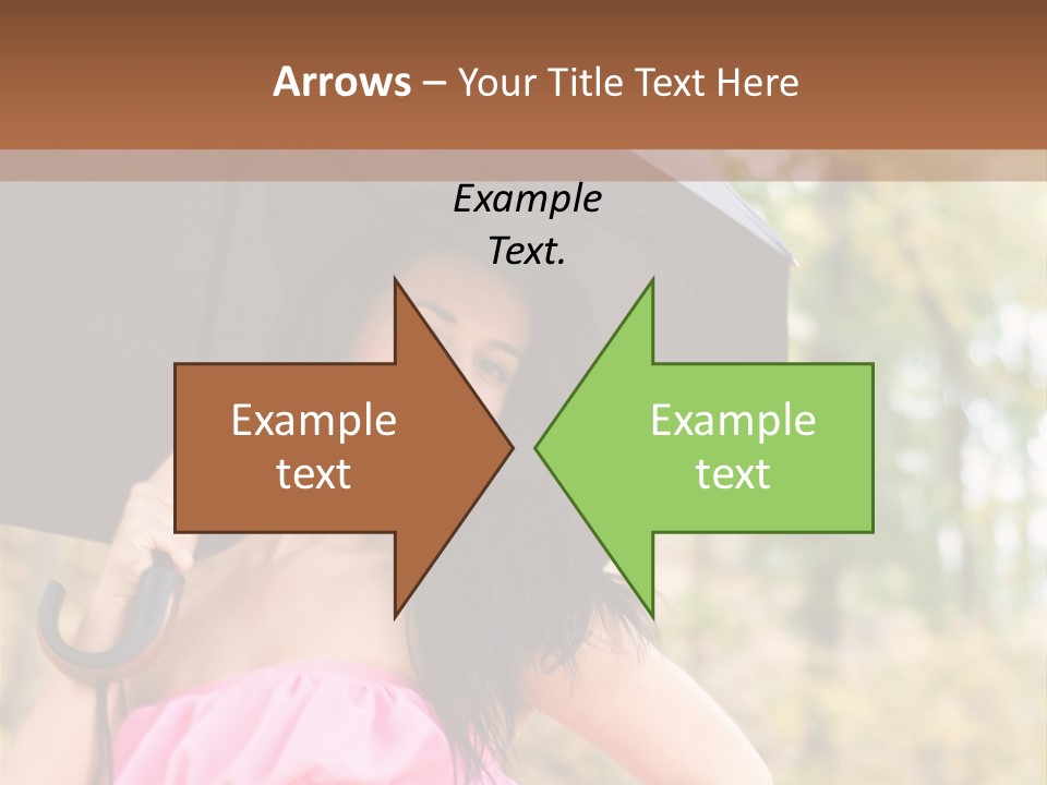 Model Pink Attractive PowerPoint Template