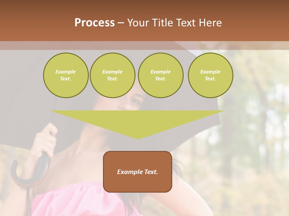 Model Pink Attractive PowerPoint Template