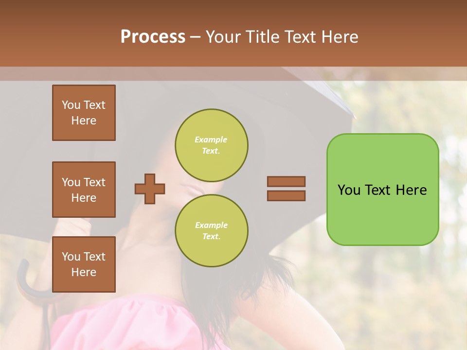 Model Pink Attractive PowerPoint Template