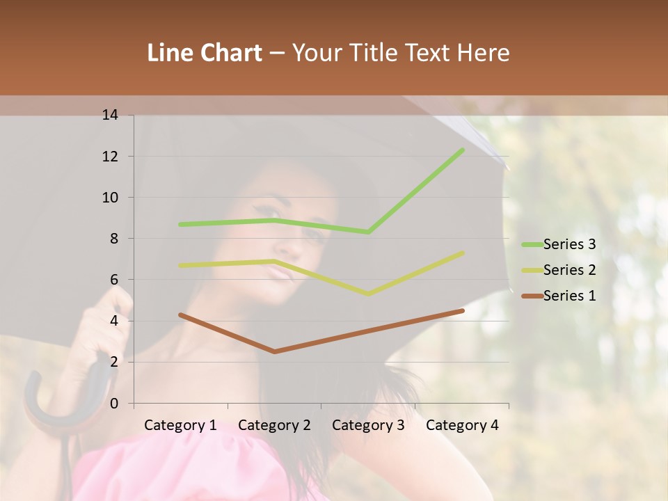 Model Pink Attractive PowerPoint Template