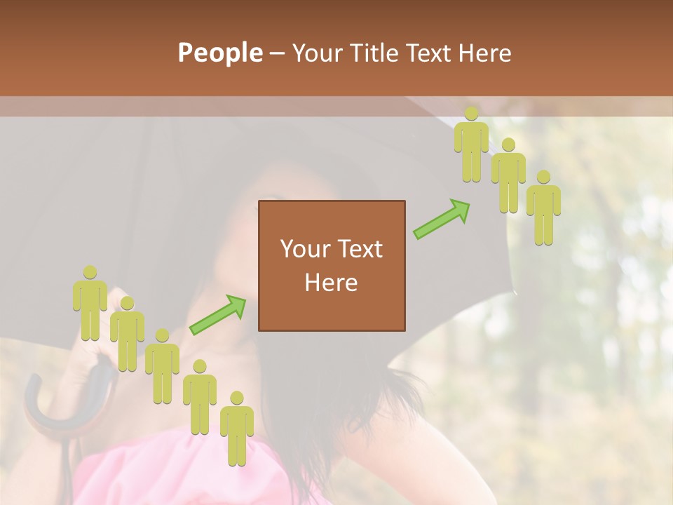 Model Pink Attractive PowerPoint Template