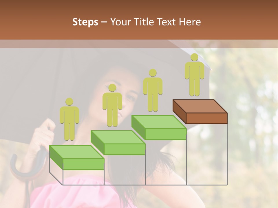 Model Pink Attractive PowerPoint Template