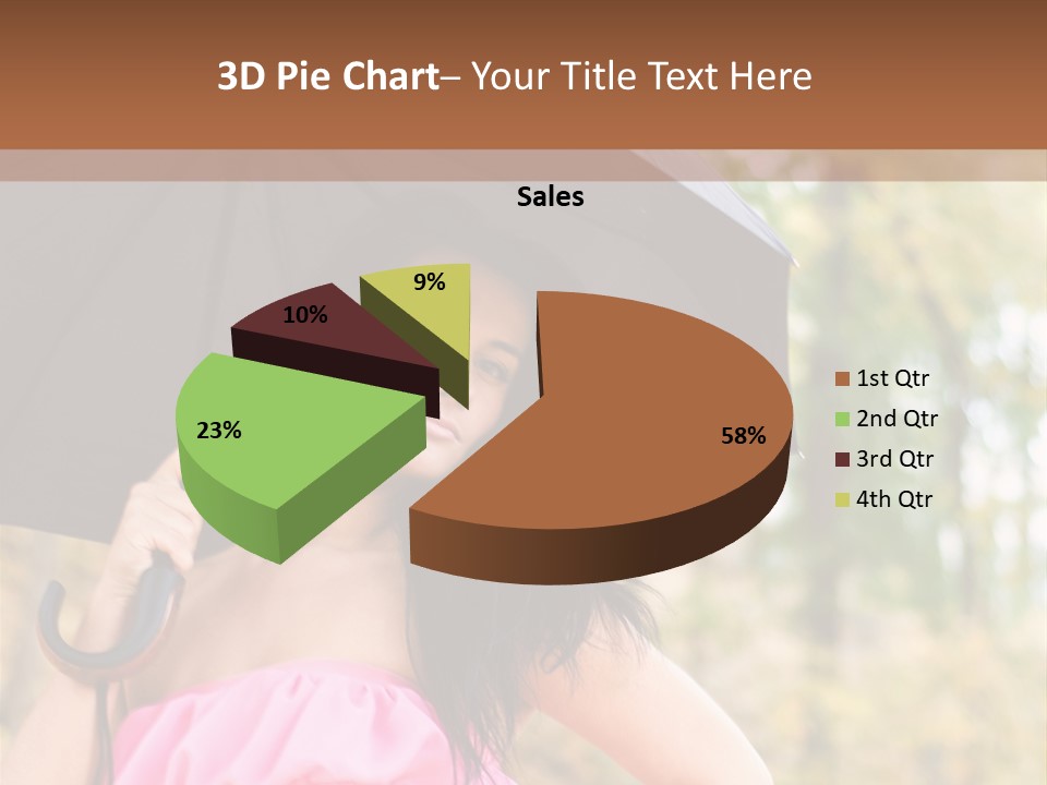 Model Pink Attractive PowerPoint Template