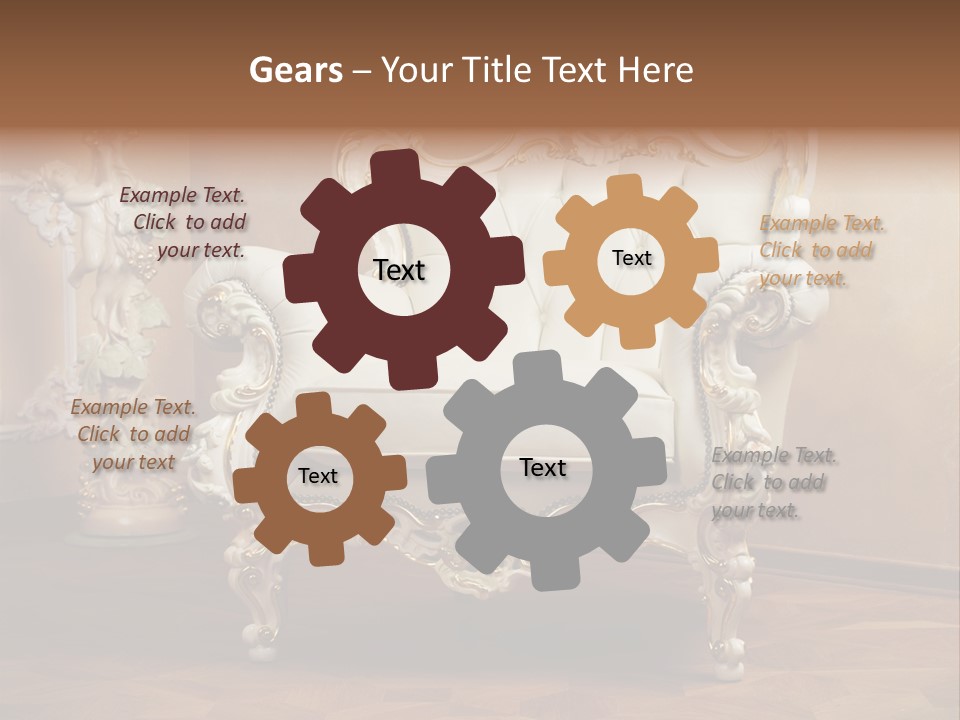 Classic Background Space PowerPoint Template