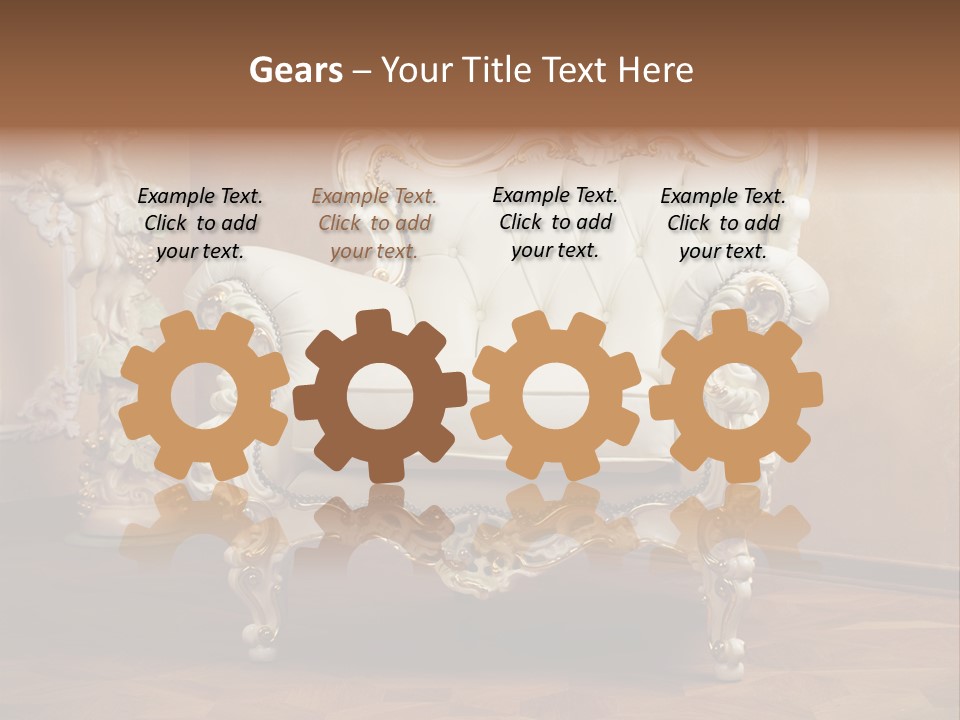 Classic Background Space PowerPoint Template