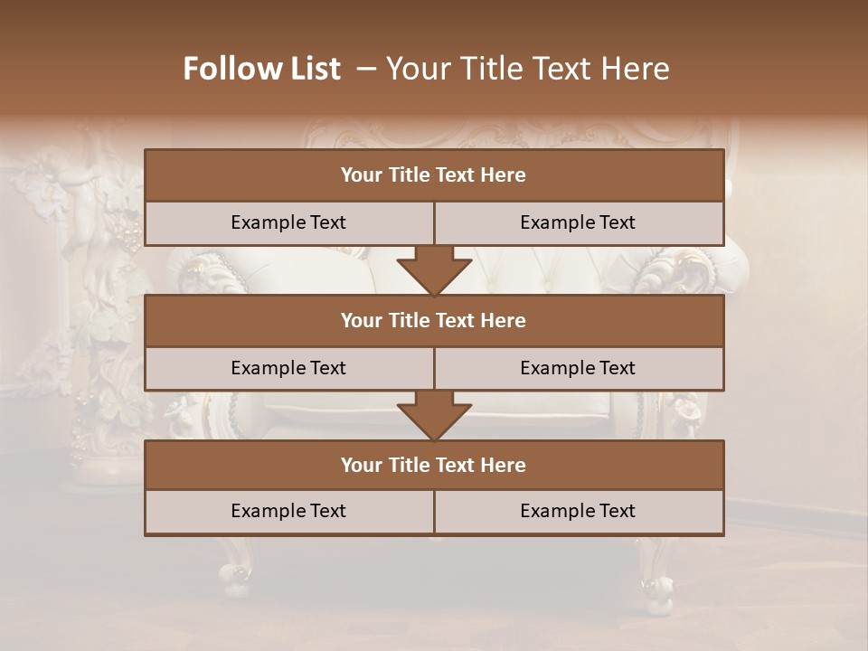 Classic Background Space PowerPoint Template
