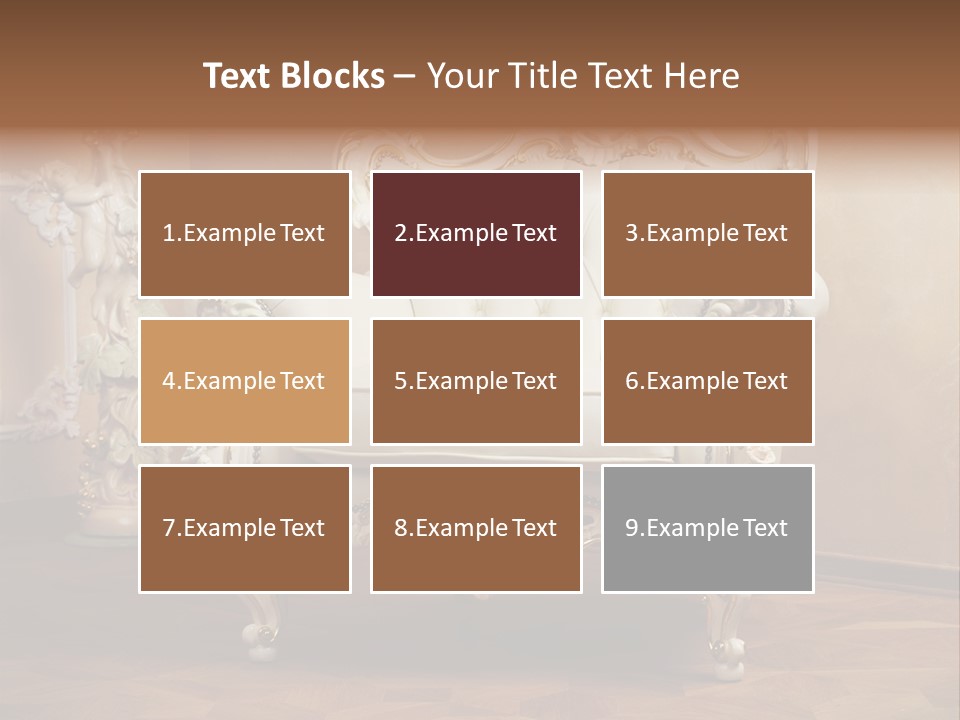 Classic Background Space PowerPoint Template