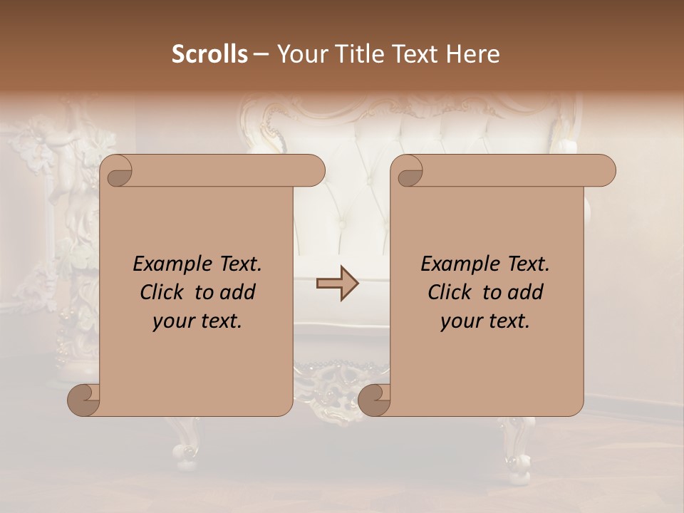 Classic Background Space PowerPoint Template