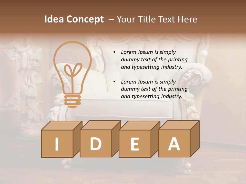 Classic Background Space PowerPoint Template