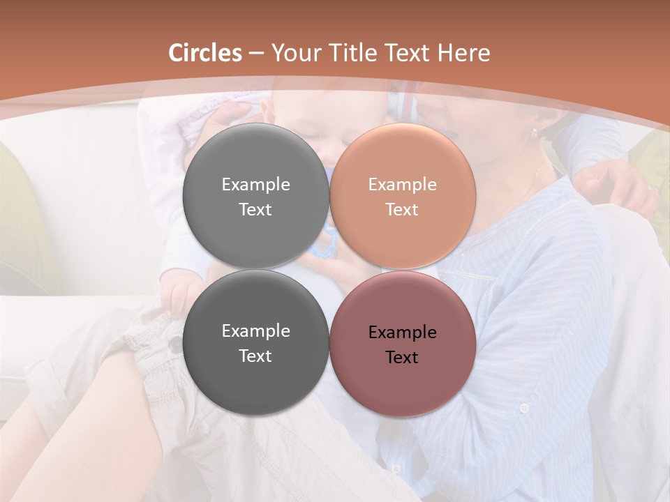 Interior Smile Caucasian PowerPoint Template