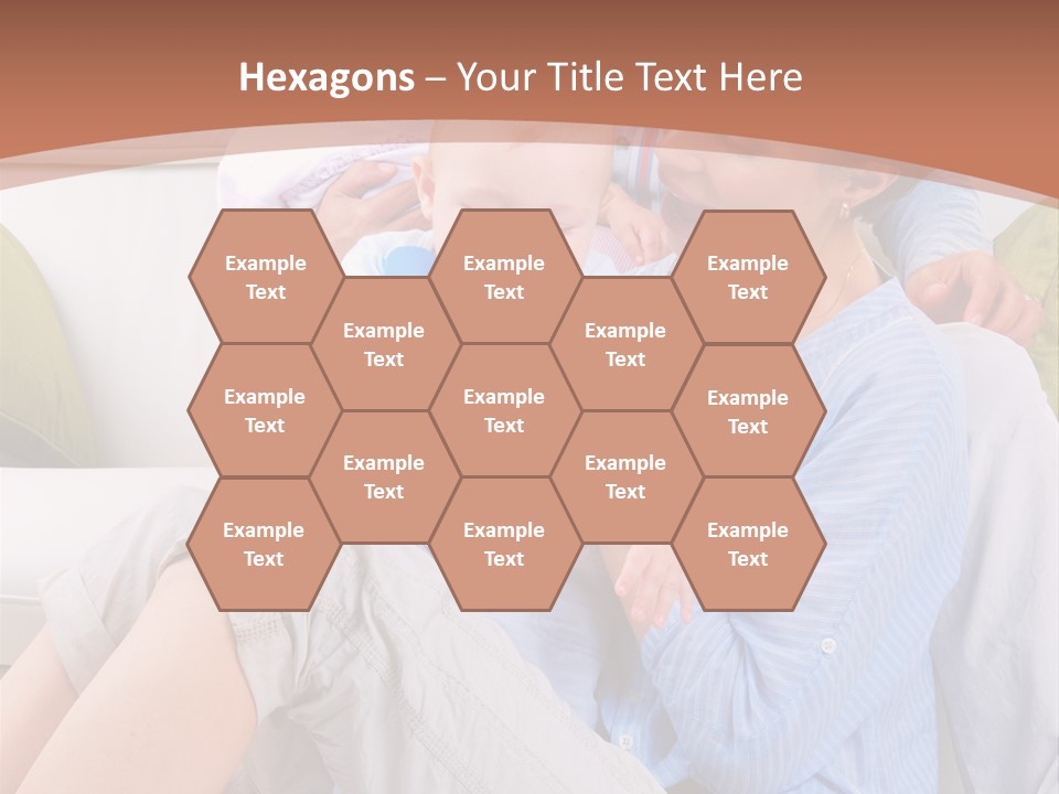 Interior Smile Caucasian PowerPoint Template