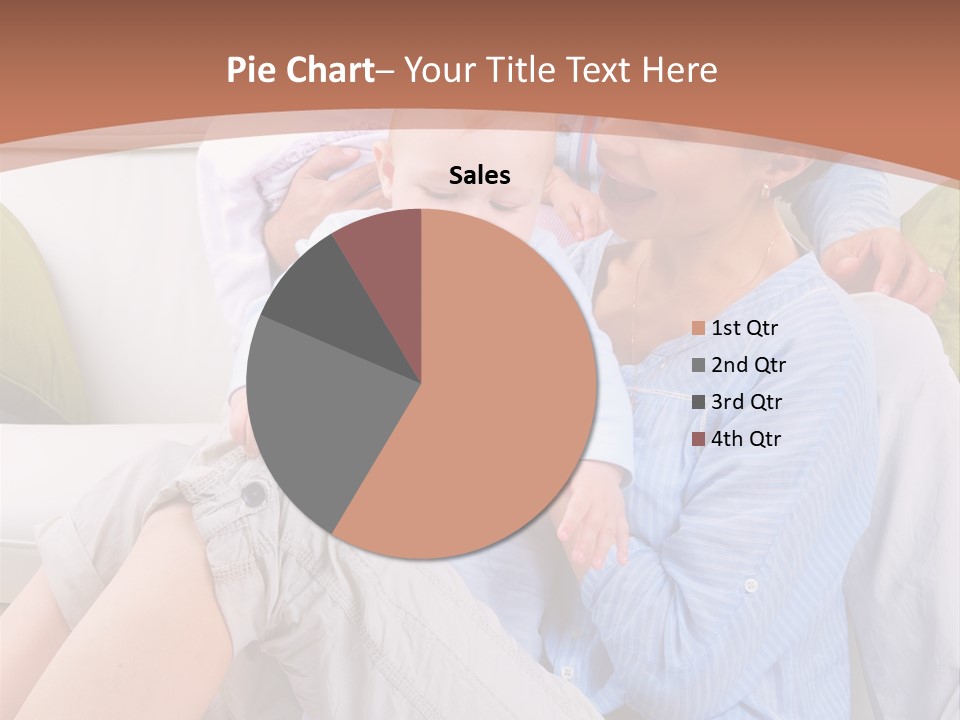 Interior Smile Caucasian PowerPoint Template