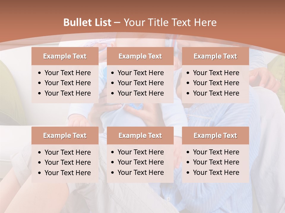 Interior Smile Caucasian PowerPoint Template