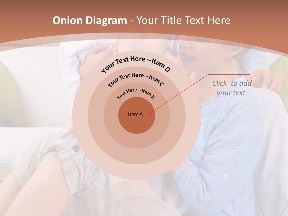 Interior Smile Caucasian PowerPoint Template