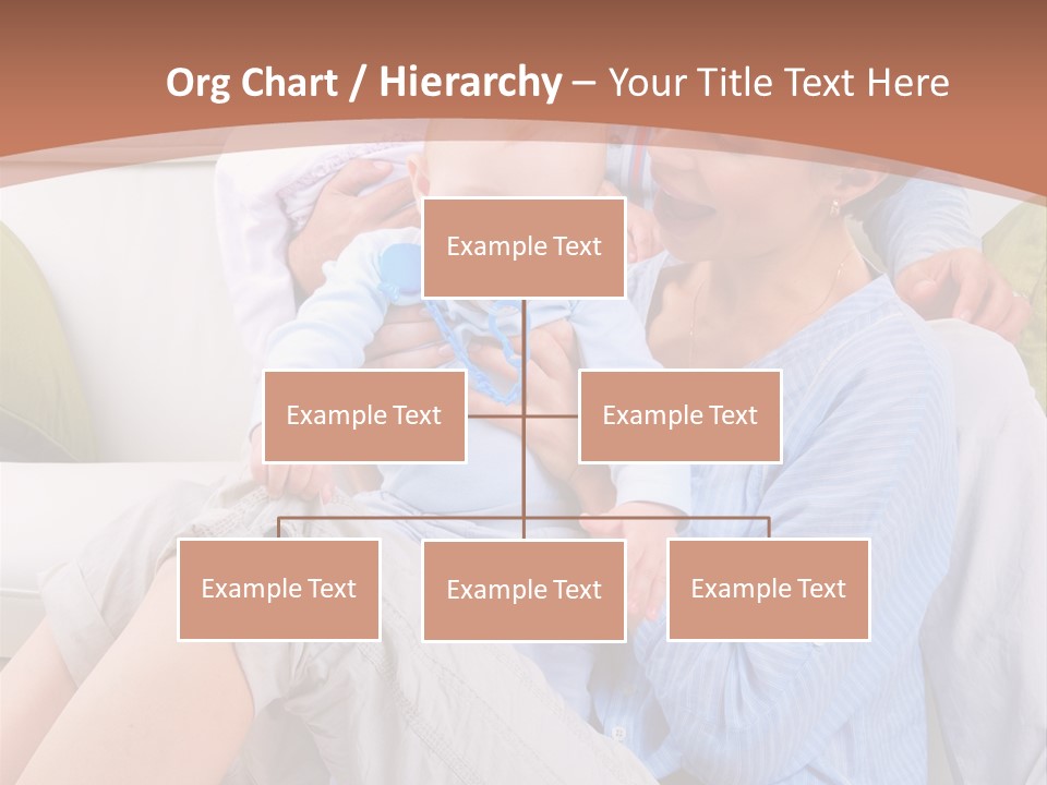 Interior Smile Caucasian PowerPoint Template