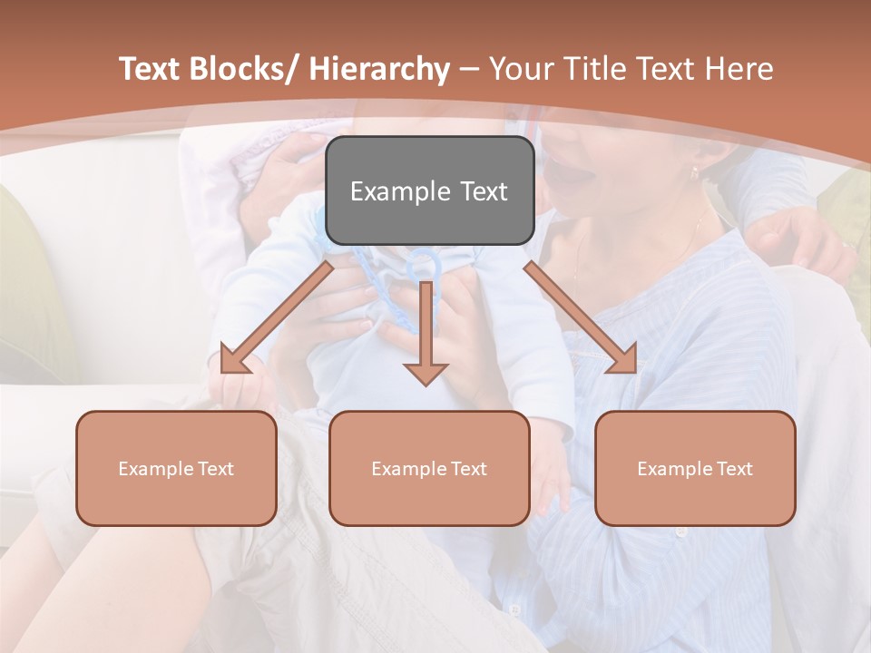 Interior Smile Caucasian PowerPoint Template