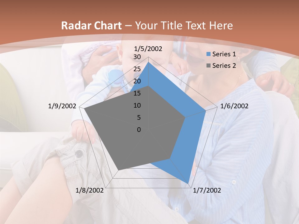 Interior Smile Caucasian PowerPoint Template