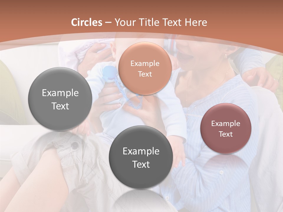 Interior Smile Caucasian PowerPoint Template