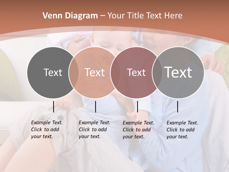 Interior Smile Caucasian PowerPoint Template