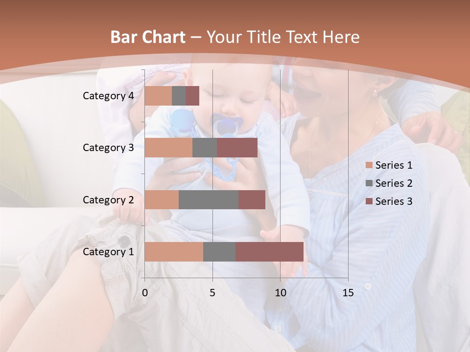 Interior Smile Caucasian PowerPoint Template