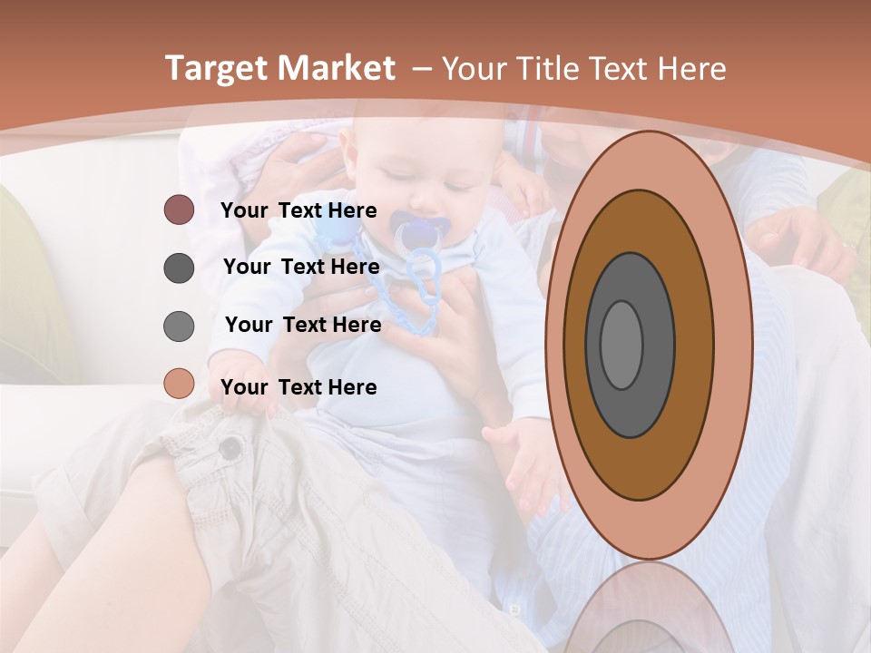 Interior Smile Caucasian PowerPoint Template