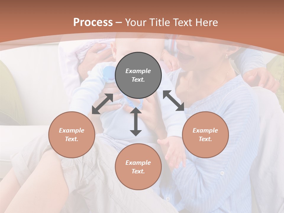 Interior Smile Caucasian PowerPoint Template