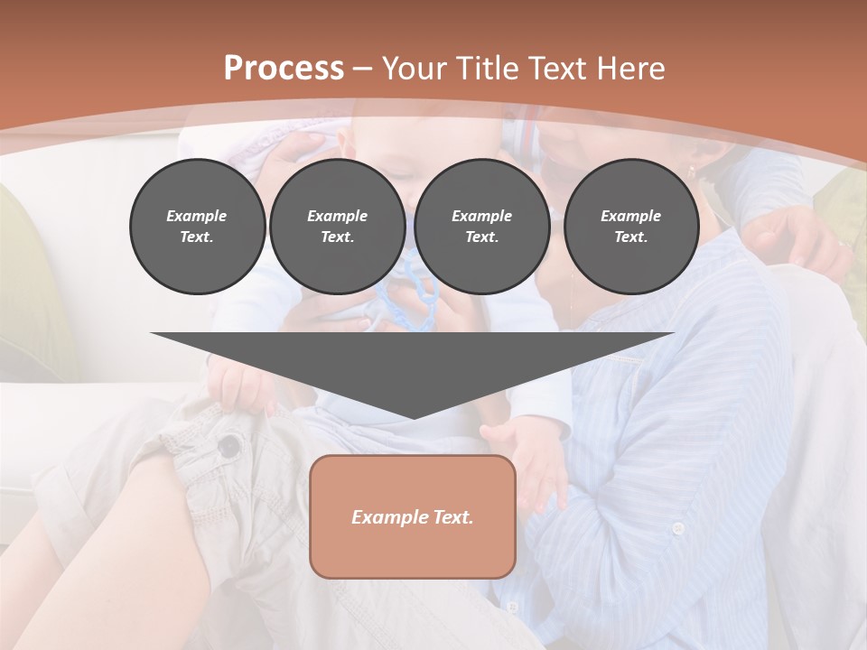 Interior Smile Caucasian PowerPoint Template