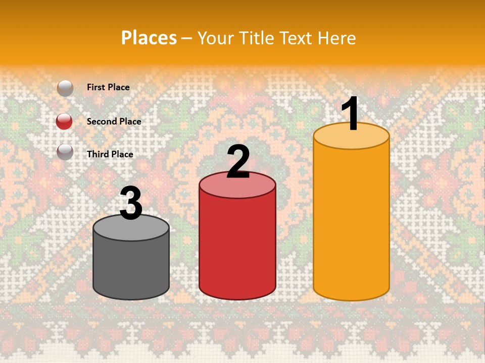 Ornament Material Leaf PowerPoint Template