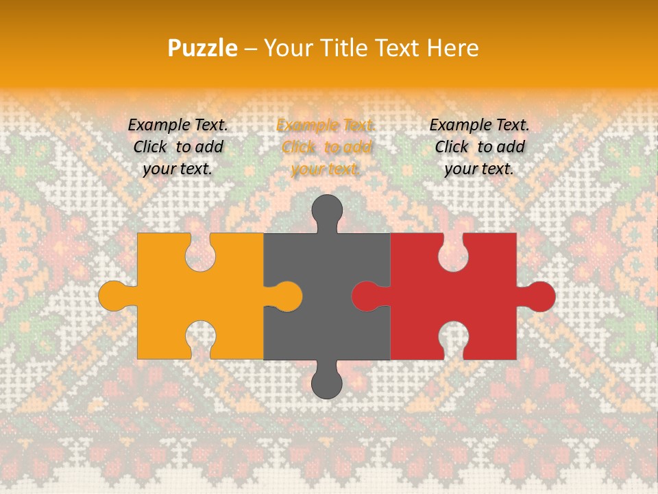 Ornament Material Leaf PowerPoint Template