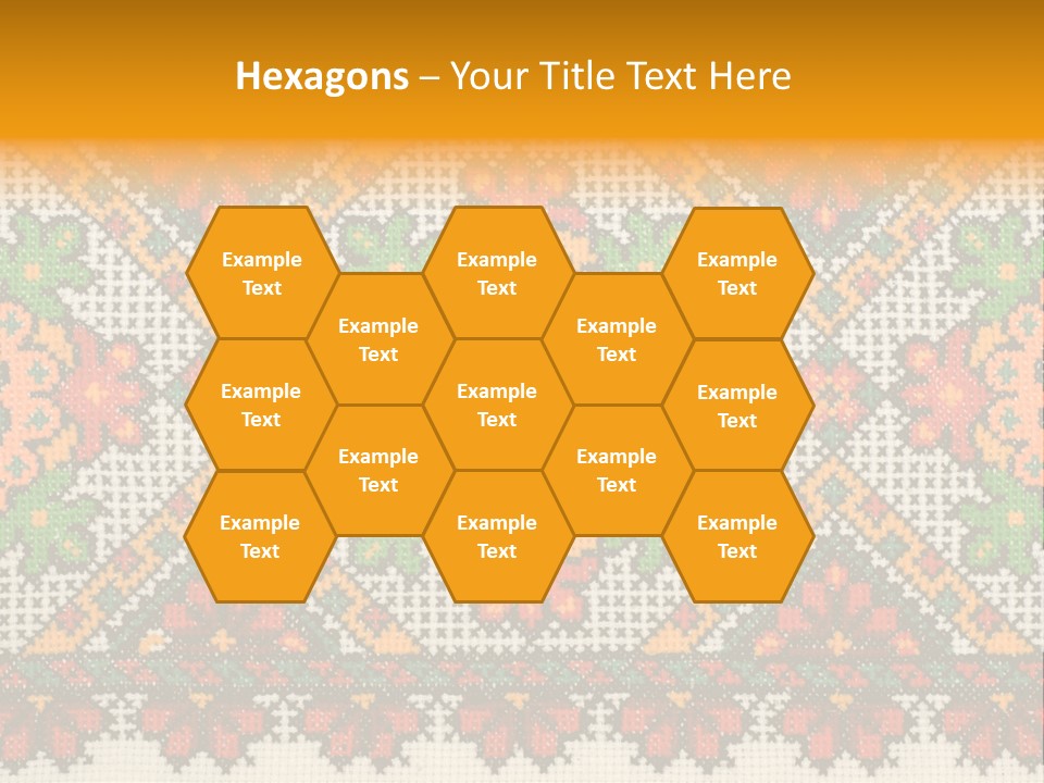 Ornament Material Leaf PowerPoint Template