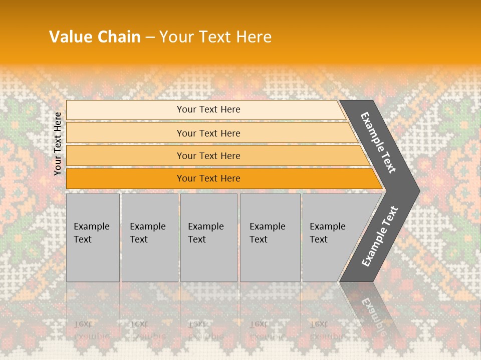 Ornament Material Leaf PowerPoint Template