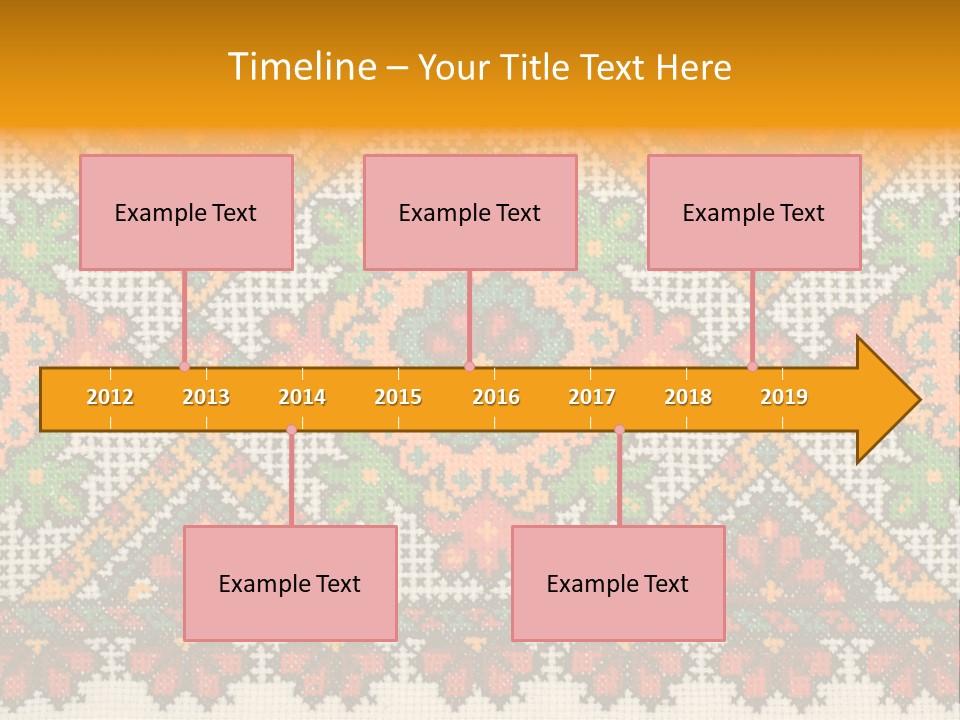 Ornament Material Leaf PowerPoint Template