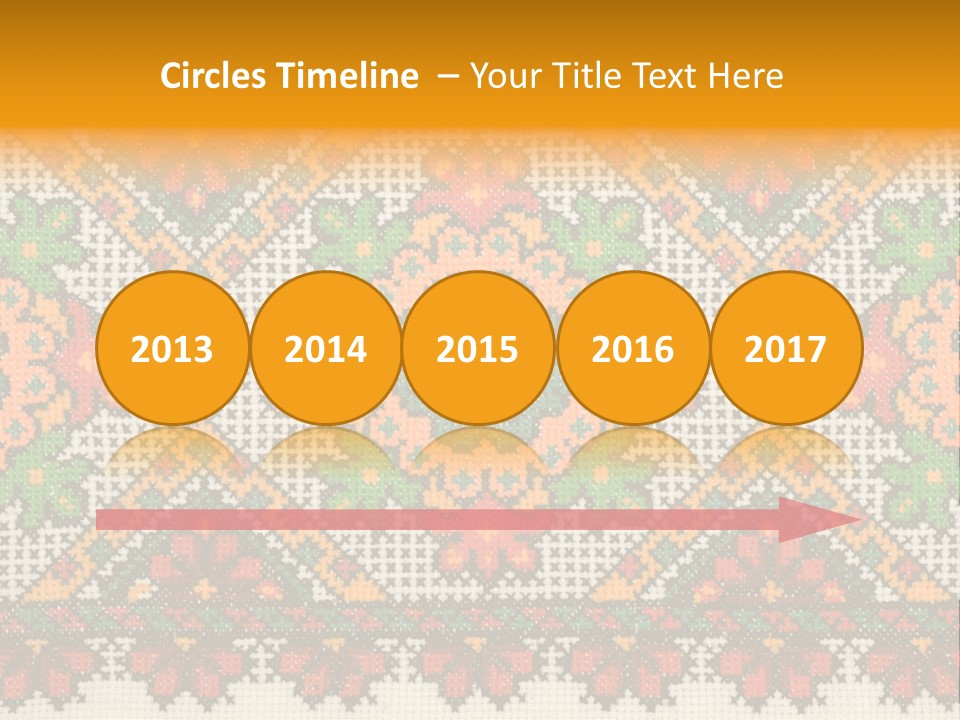 Ornament Material Leaf PowerPoint Template