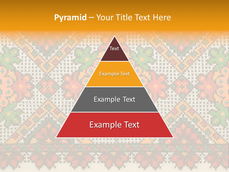 Ornament Material Leaf PowerPoint Template