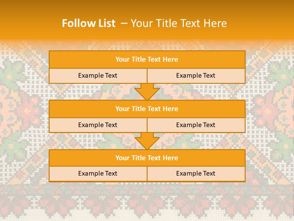 Ornament Material Leaf PowerPoint Template