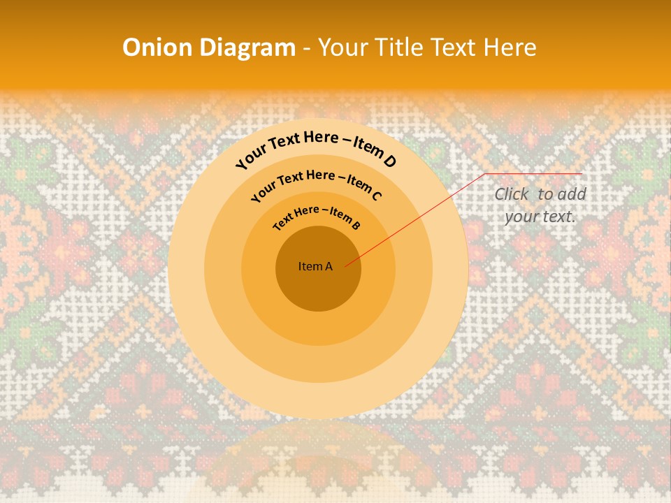 Ornament Material Leaf PowerPoint Template