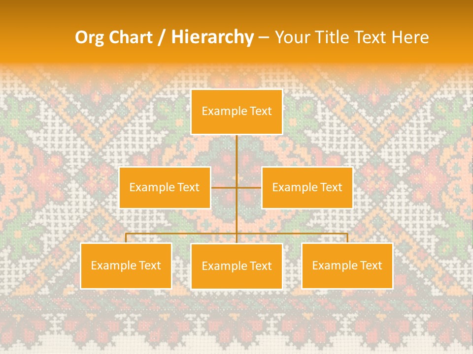 Ornament Material Leaf PowerPoint Template