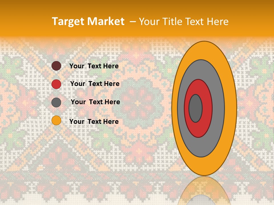 Ornament Material Leaf PowerPoint Template