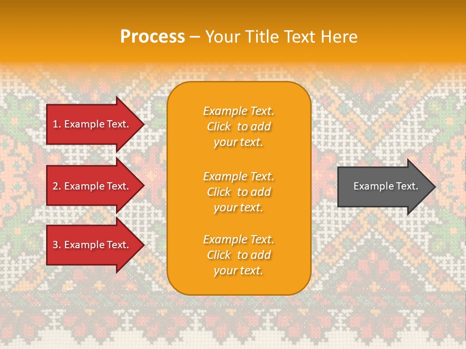 Ornament Material Leaf PowerPoint Template