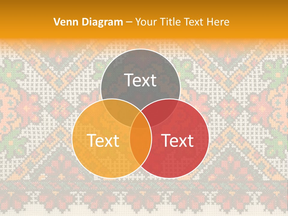 Ornament Material Leaf PowerPoint Template