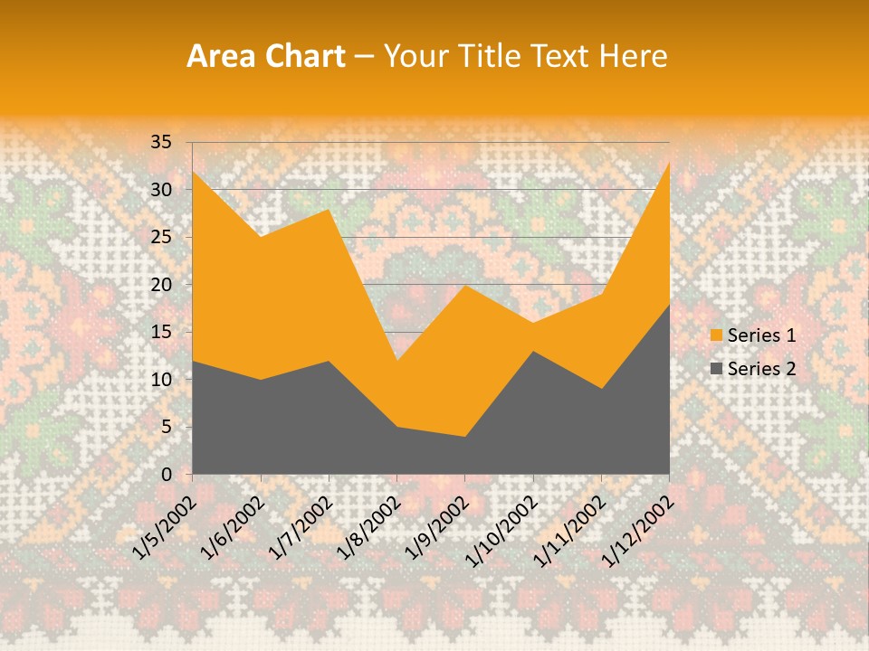 Ornament Material Leaf PowerPoint Template