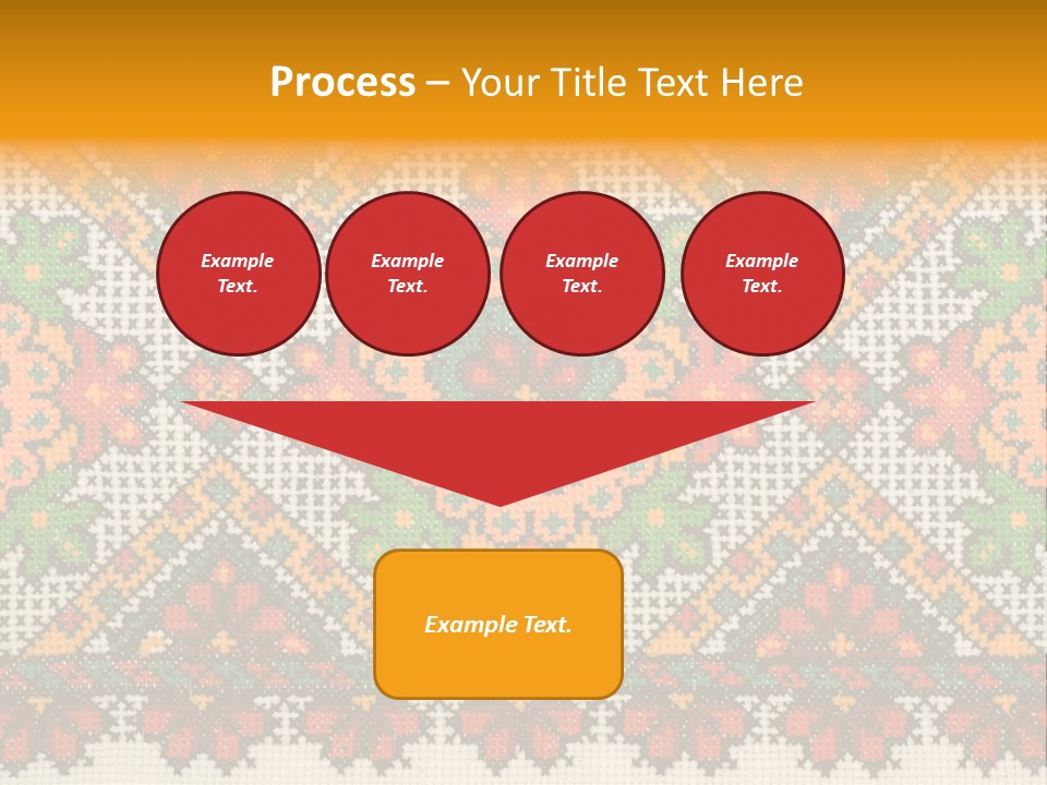 Ornament Material Leaf PowerPoint Template